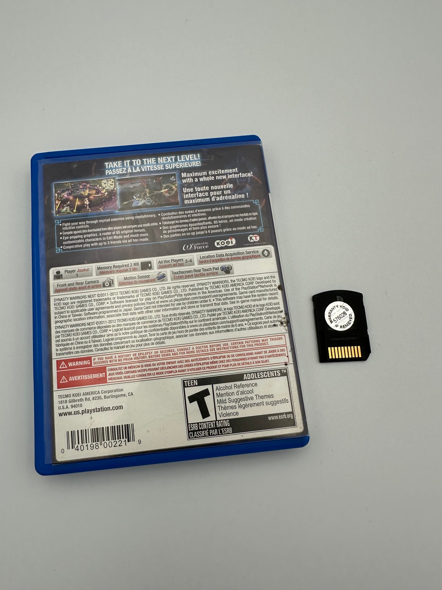Dynasty warriors next for vita