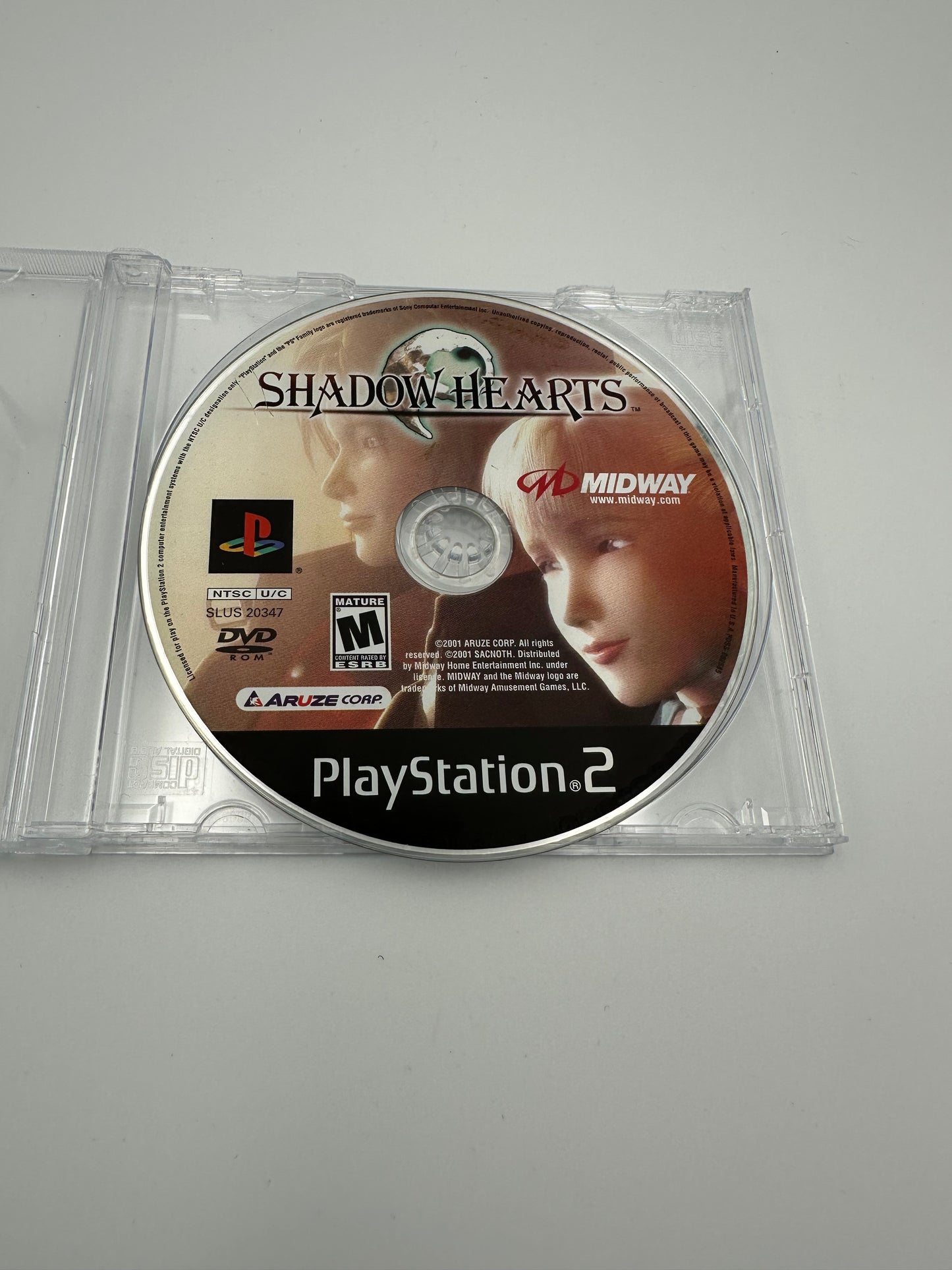 Shadow hearts for PS2. Disc only