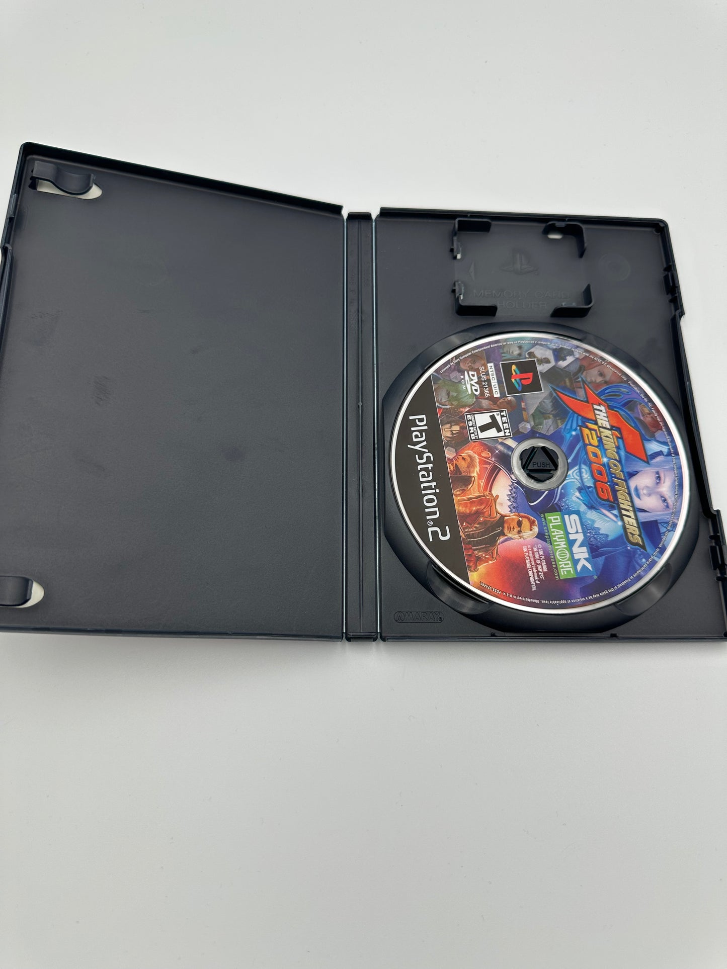 The king of fighters 2006 for PS2. Missing manual