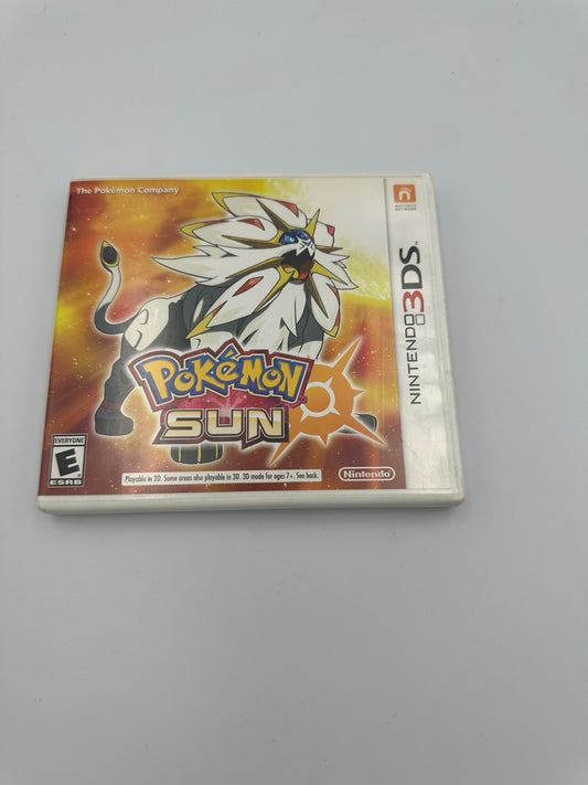 Pokémon sun for 3ds