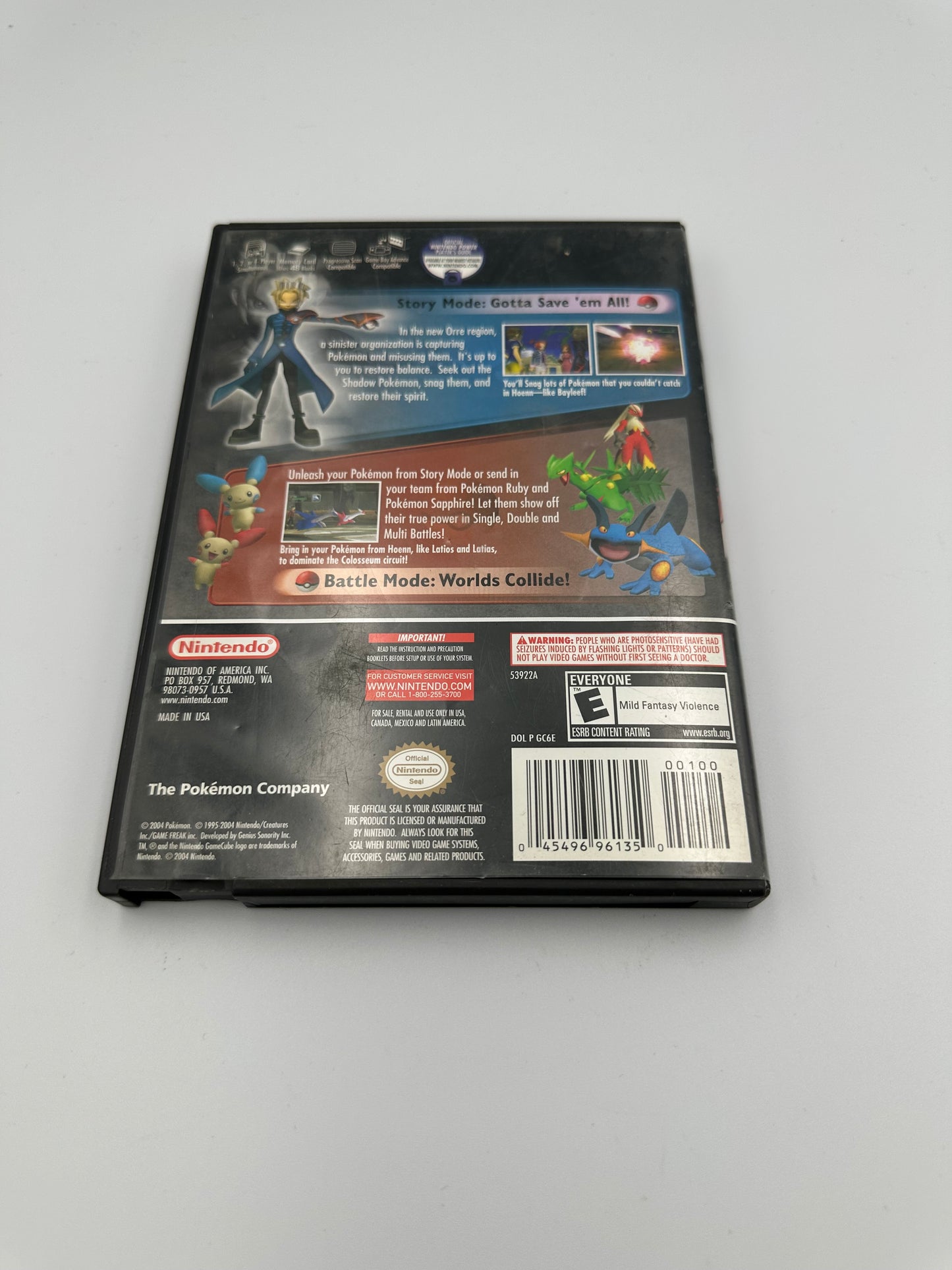 Pokémon colosseum for GameCube