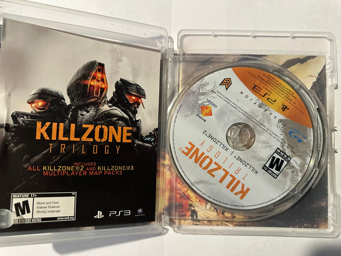 Killzone trilogy for ps3