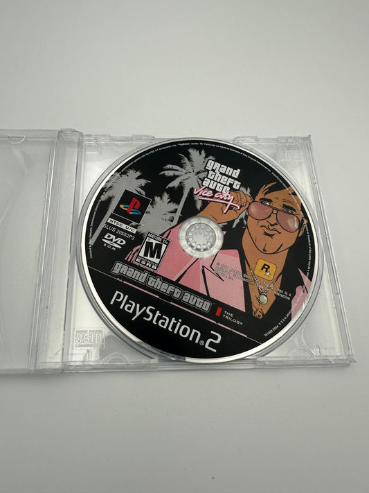 Grand theft auto vice city for ps2. Disc only