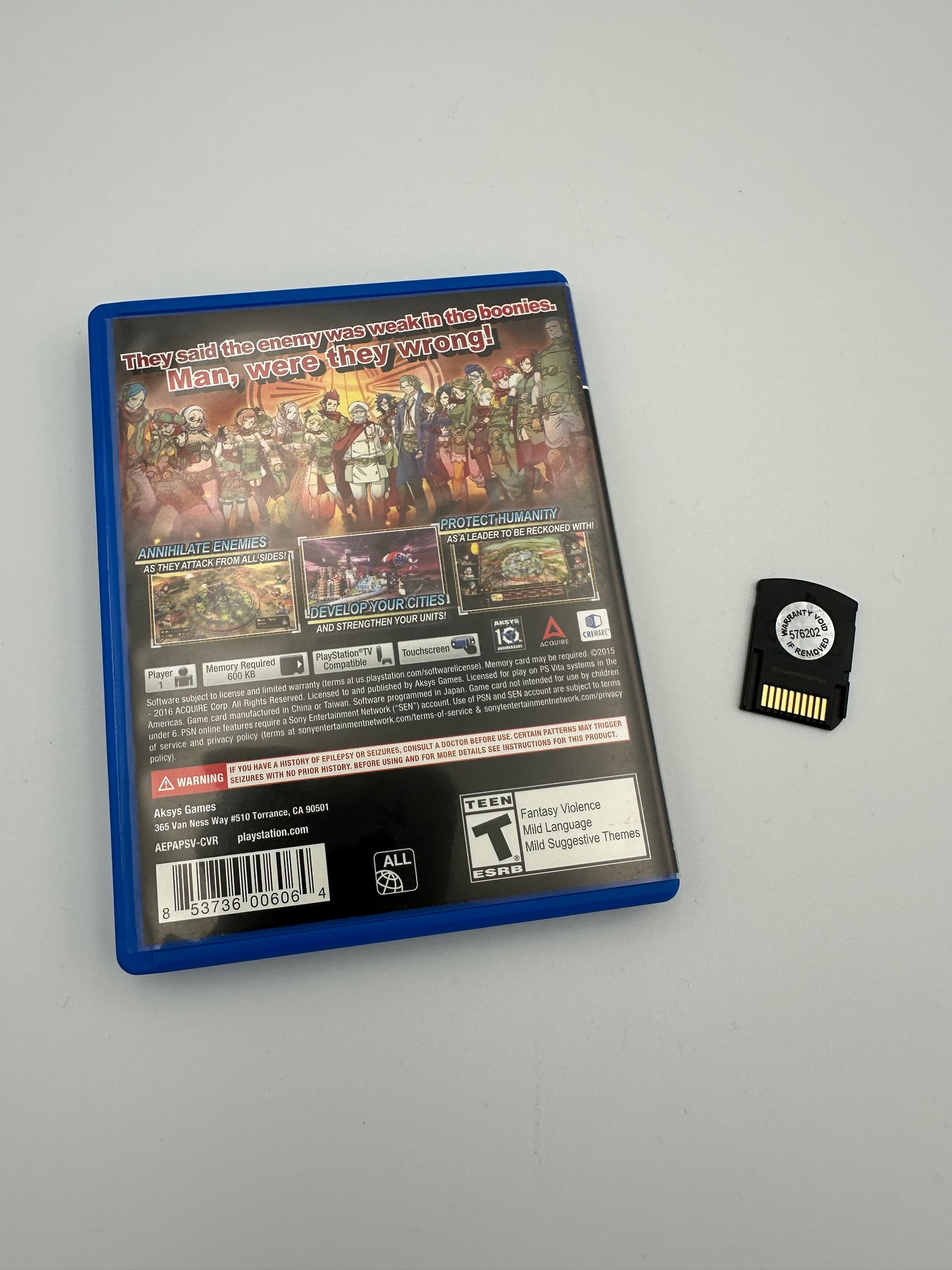 Aegis of earth protonovus assault for vita.