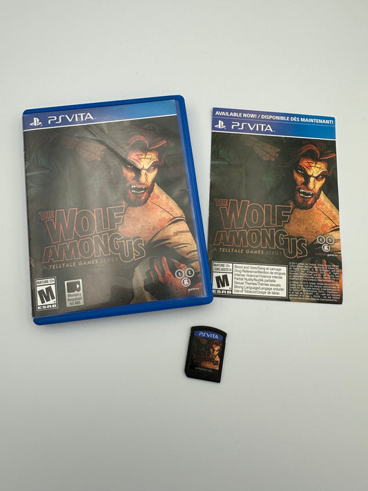 The wolf among us a telltale games series for vita