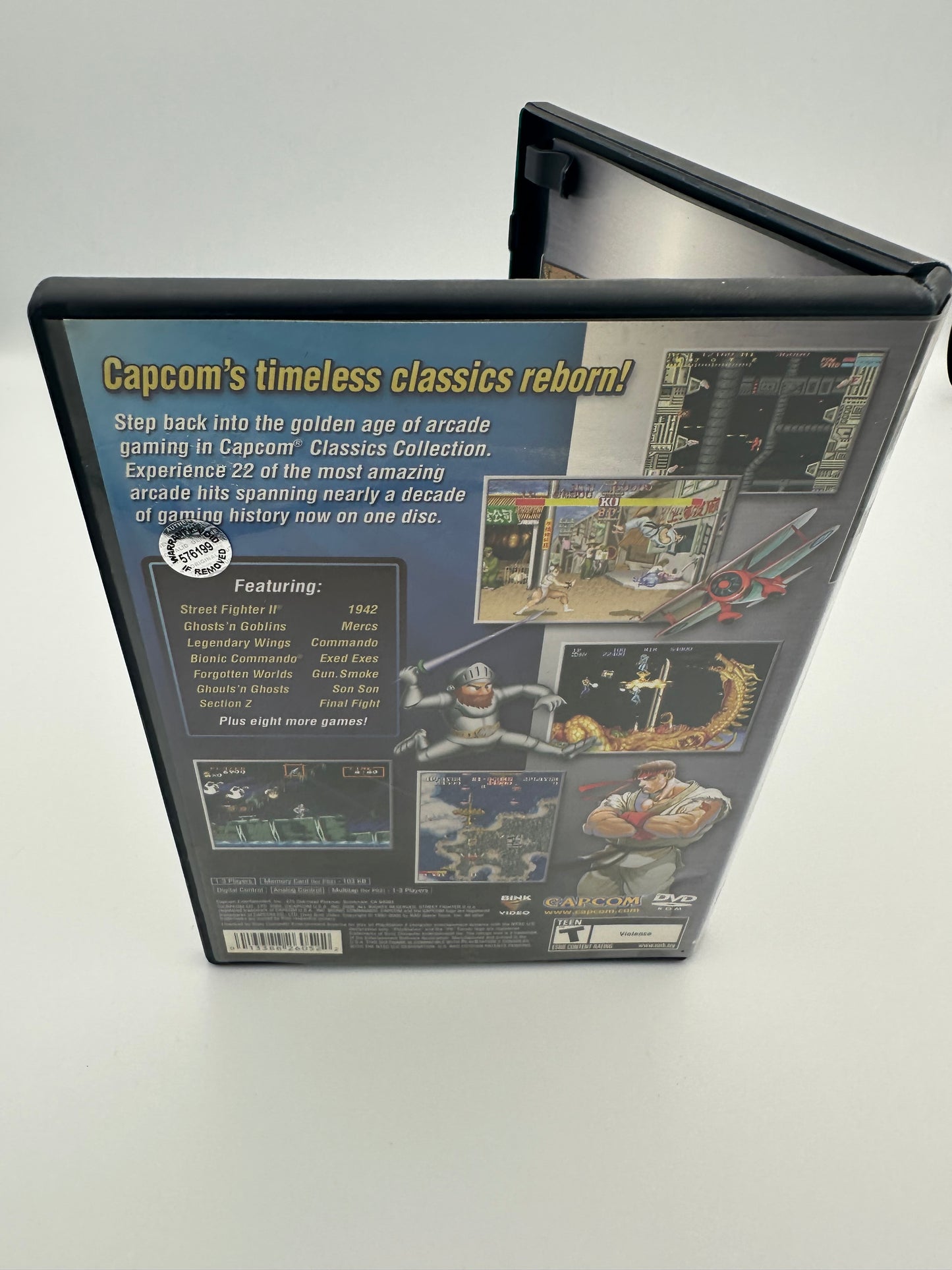 Capcom classics collection for PlayStation 2