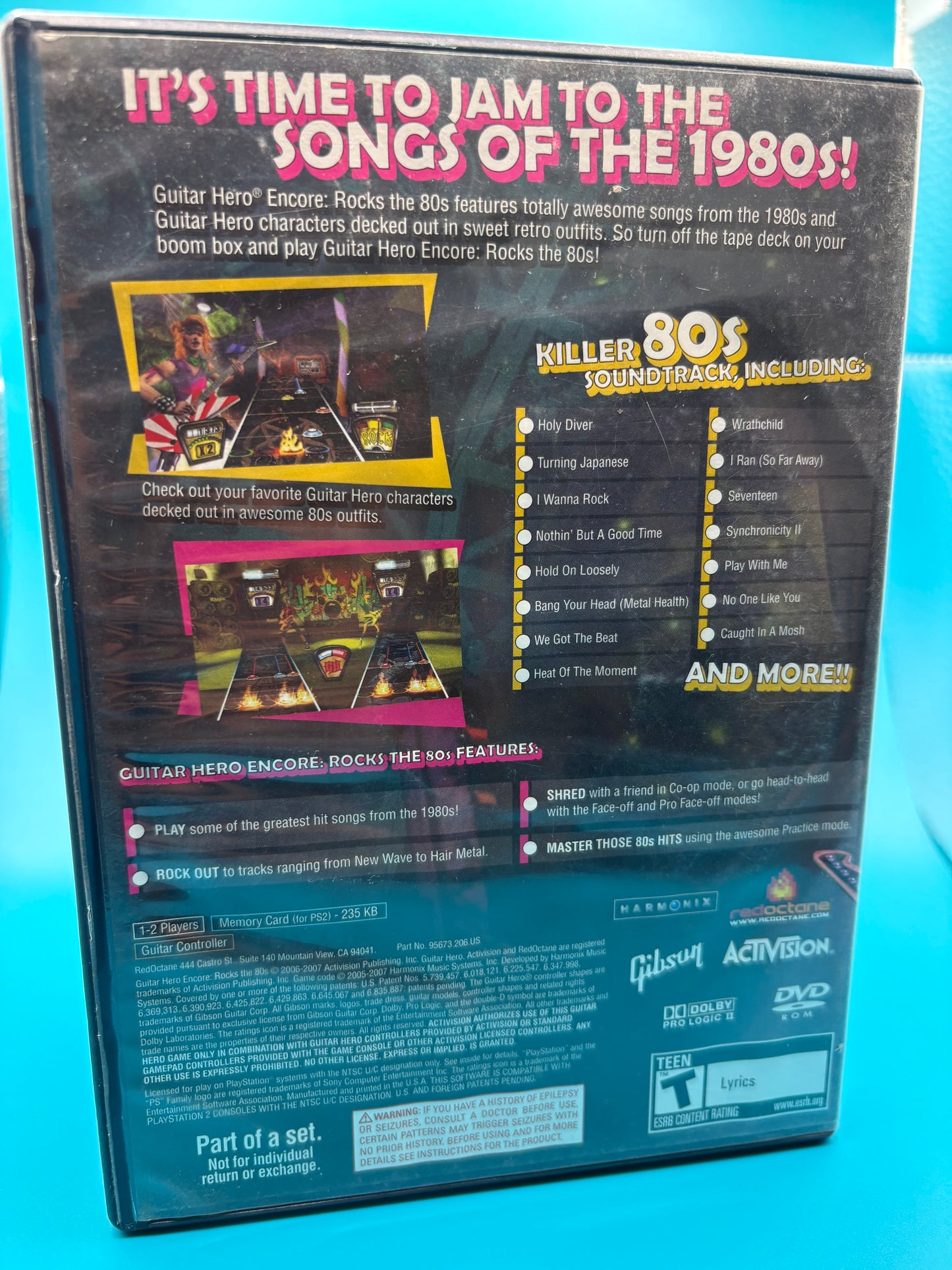 Guitar Hero Encore: Rocks the 80’s