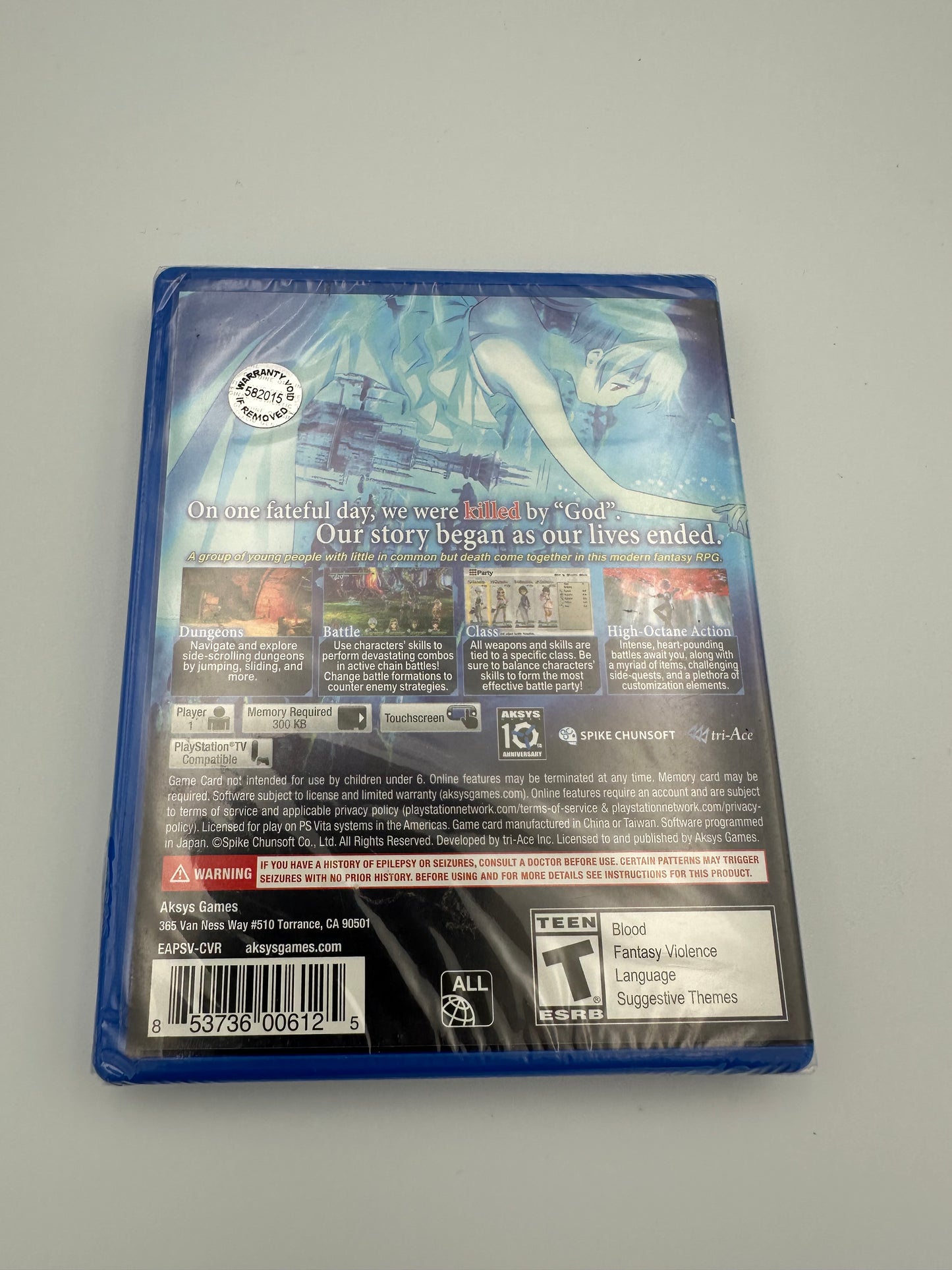 Exist archive for vita. Sealed. Brand new