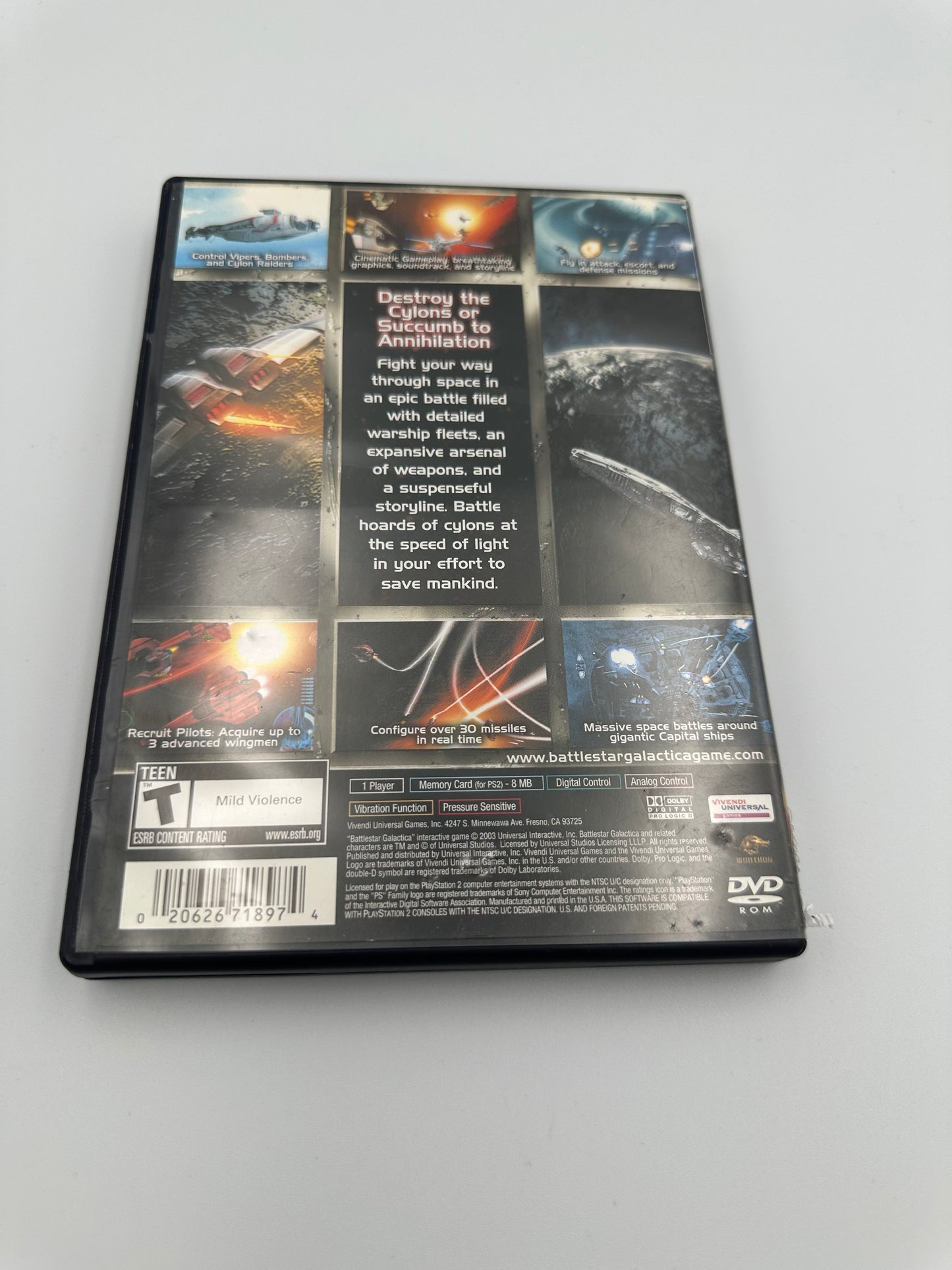 Battlestar galactica for PlayStation 2