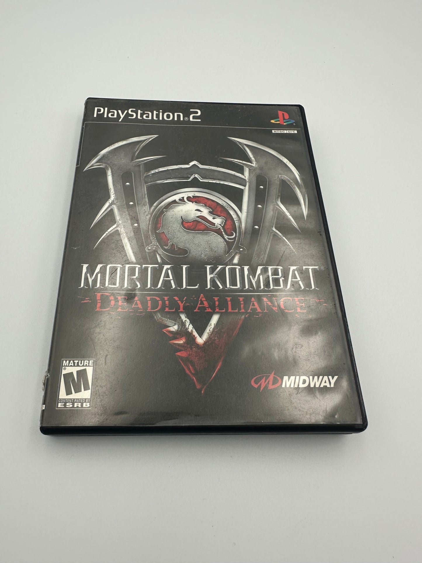 Mortal kombat deadly alliance for PlayStation 2. Missing manual