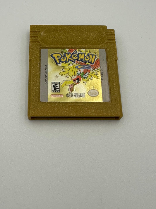Pokémon gold for Gameboy.