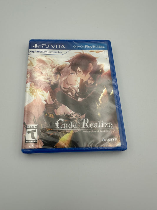 Code: realize guardian of rebirth for vita. Brand new. Sealed