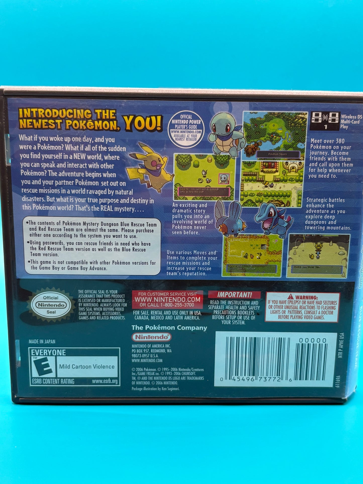 Pokémon Mystery Dungeon Blue Rescue Team DS