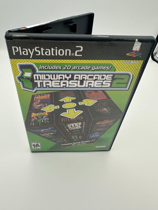 Midway arcade treasures 2 for PlayStation 2