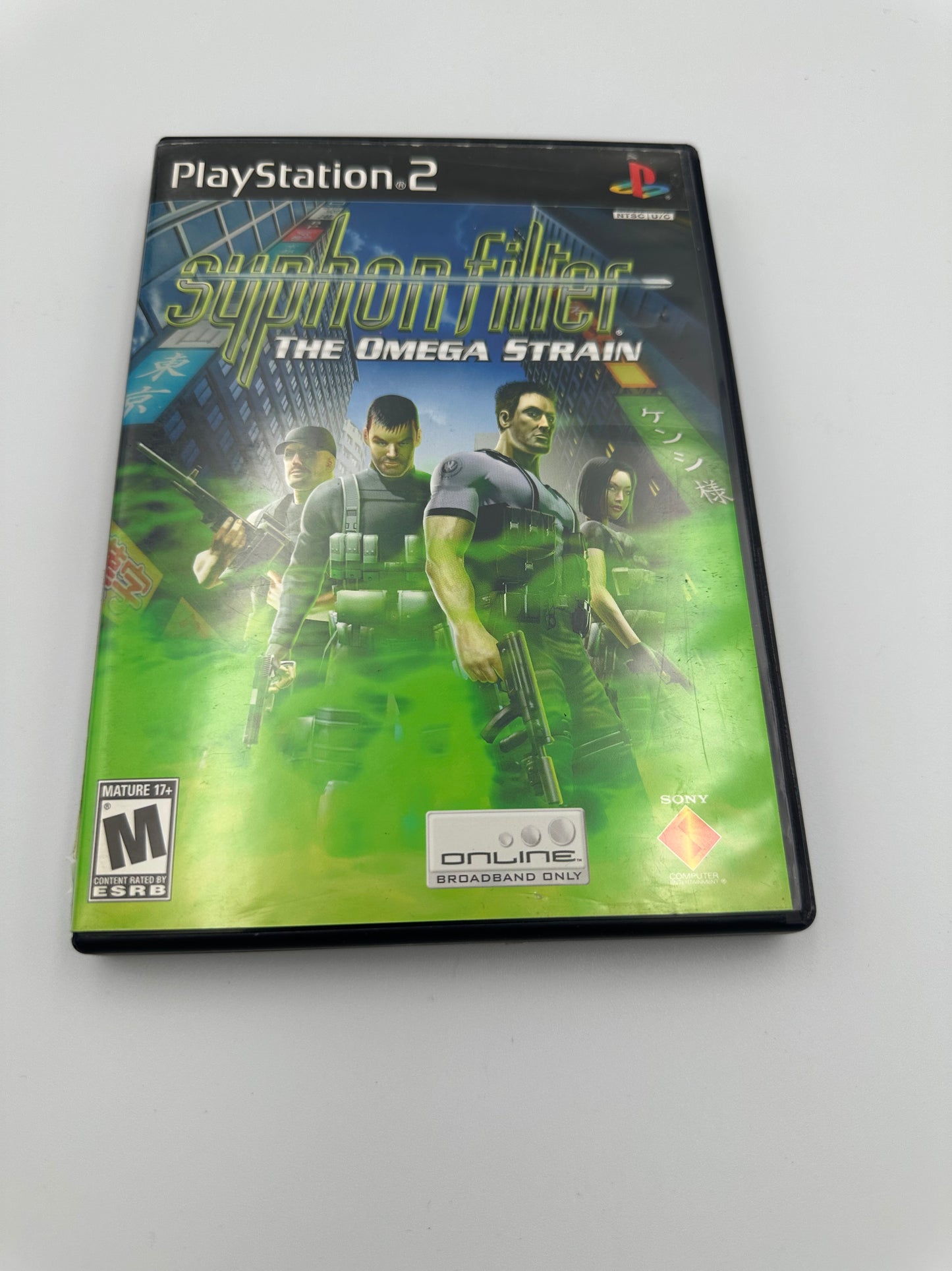 Syphon filter the omega strain for PS2