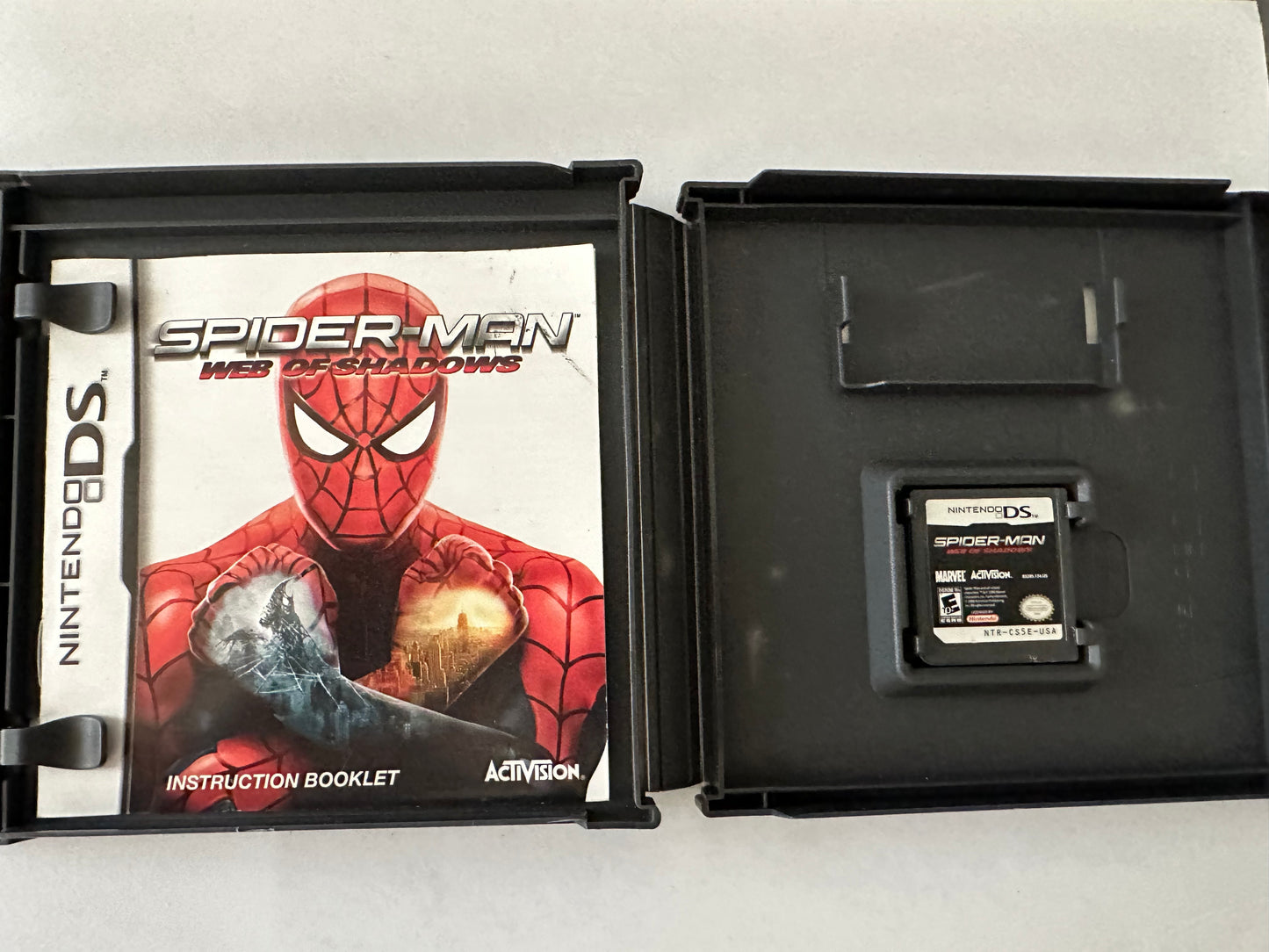 Spider-Man web of shadows for the Nintendo DS
