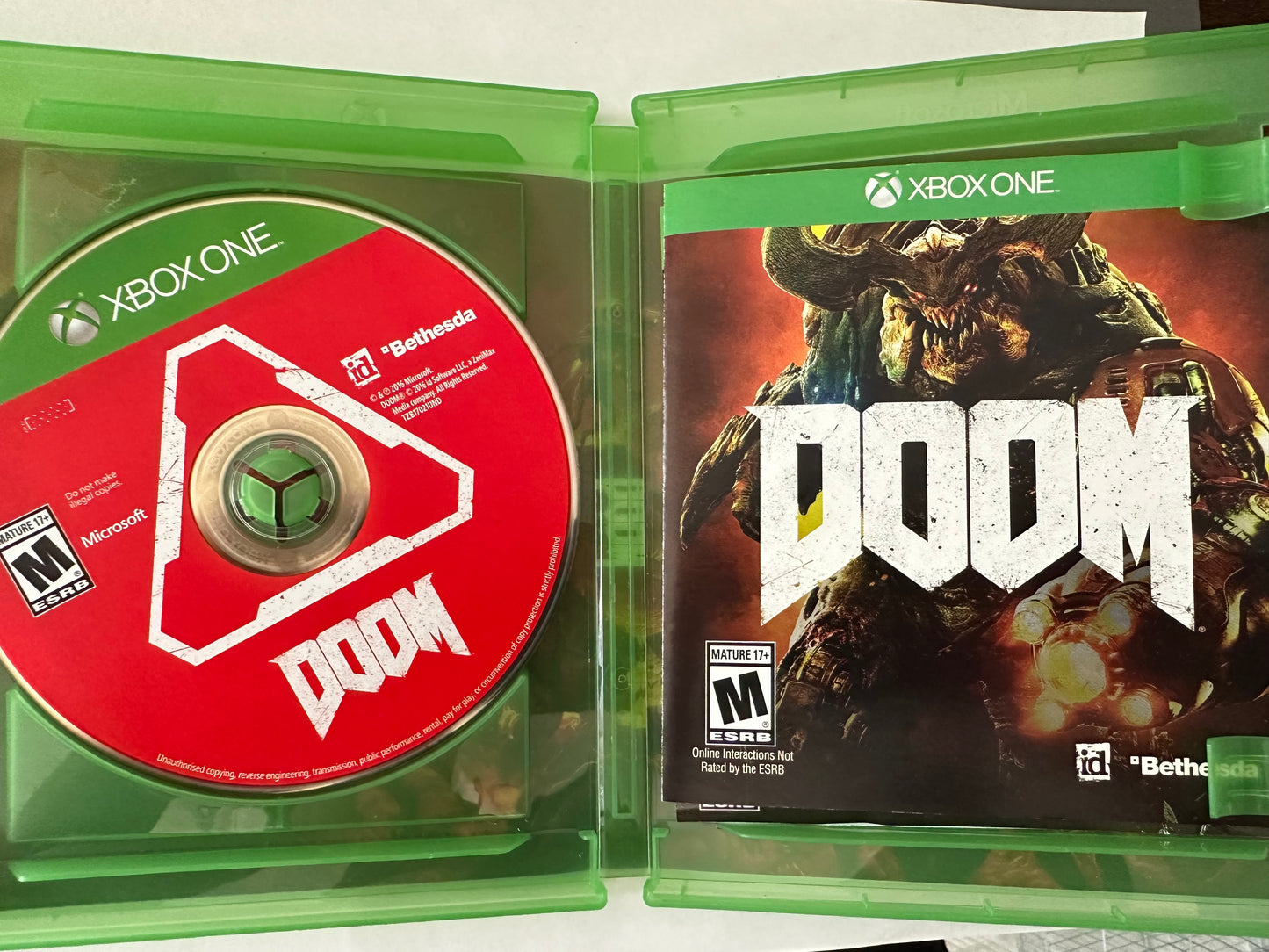 Doom for the Xbox one