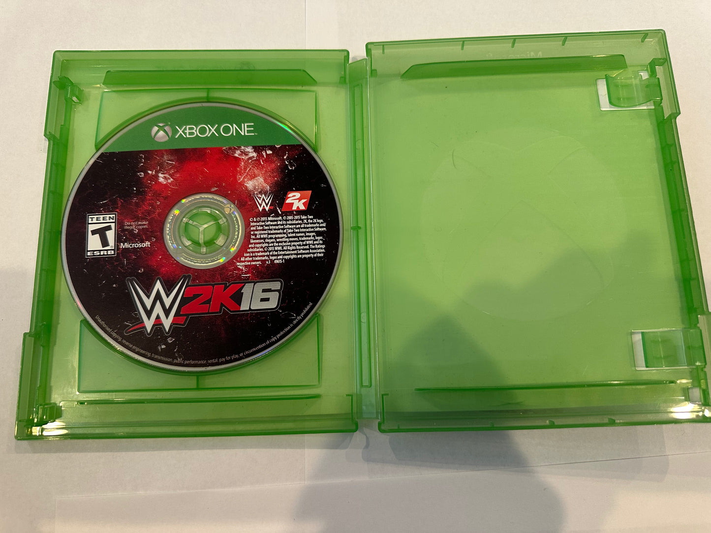 WWE 2k16 for Xbox one