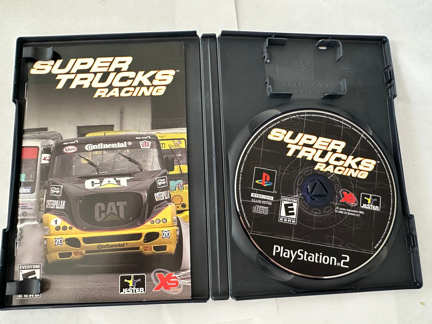 Super trucks racing for the PlayStation 2