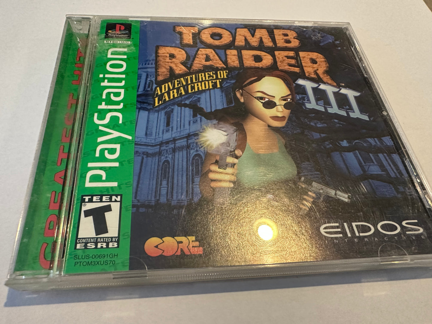 Tomb raider iii for PS1