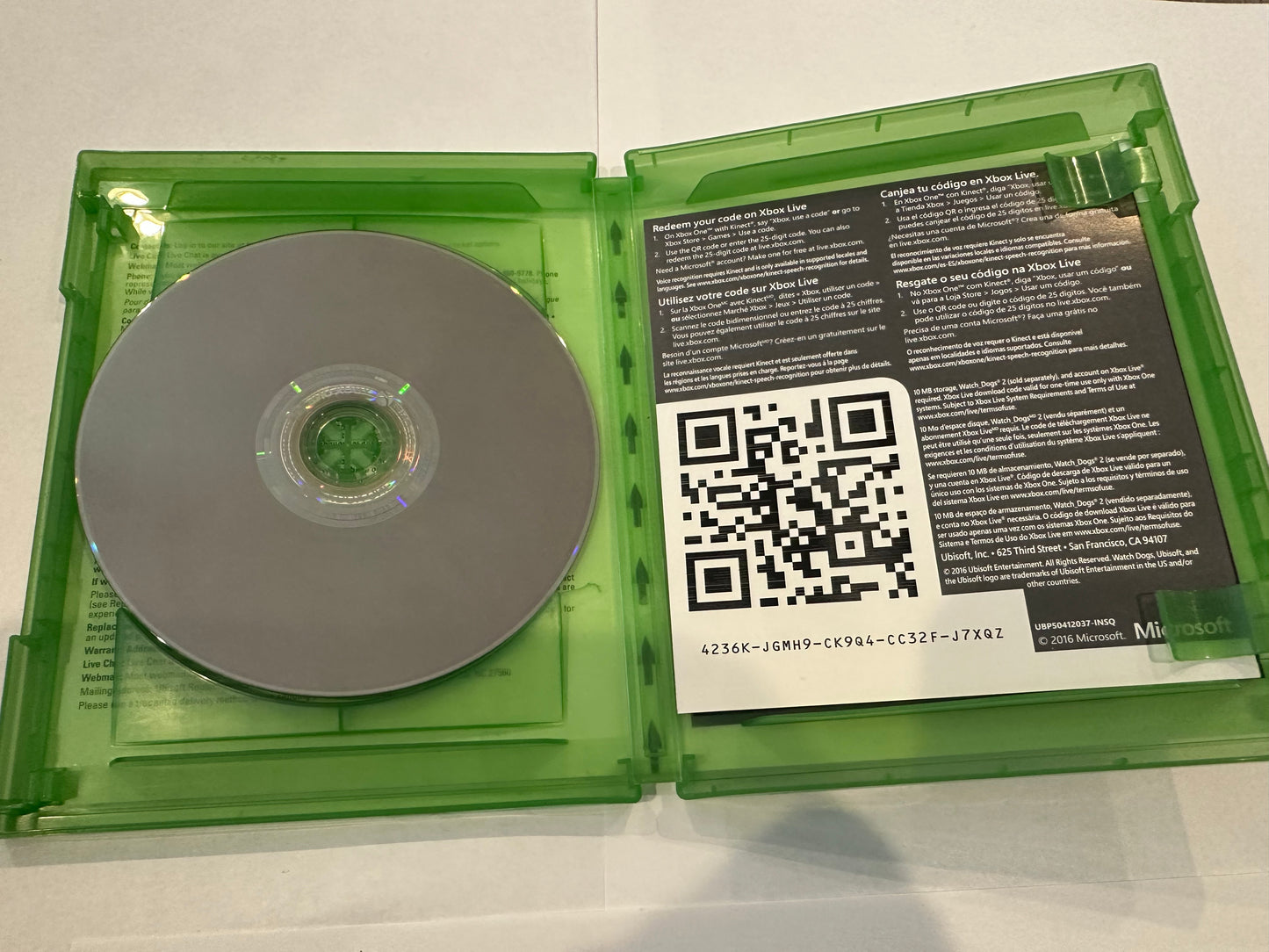 Watch dogs 2 Xbox one