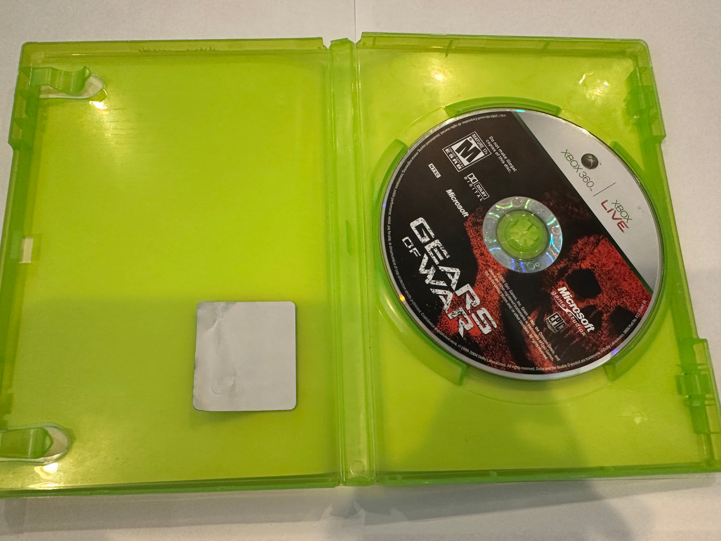 Gears of war. Missing manual