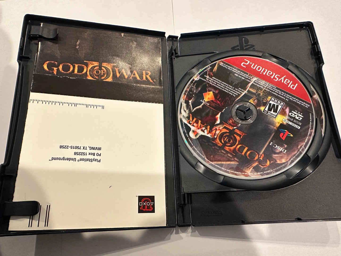 God of war ii for Ps2
