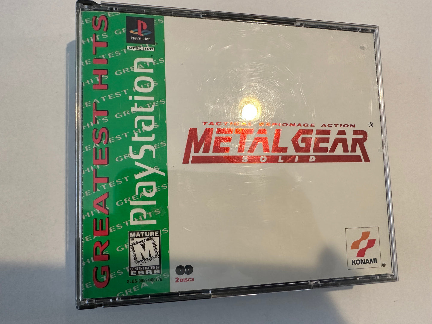Metal gear solid for PS1