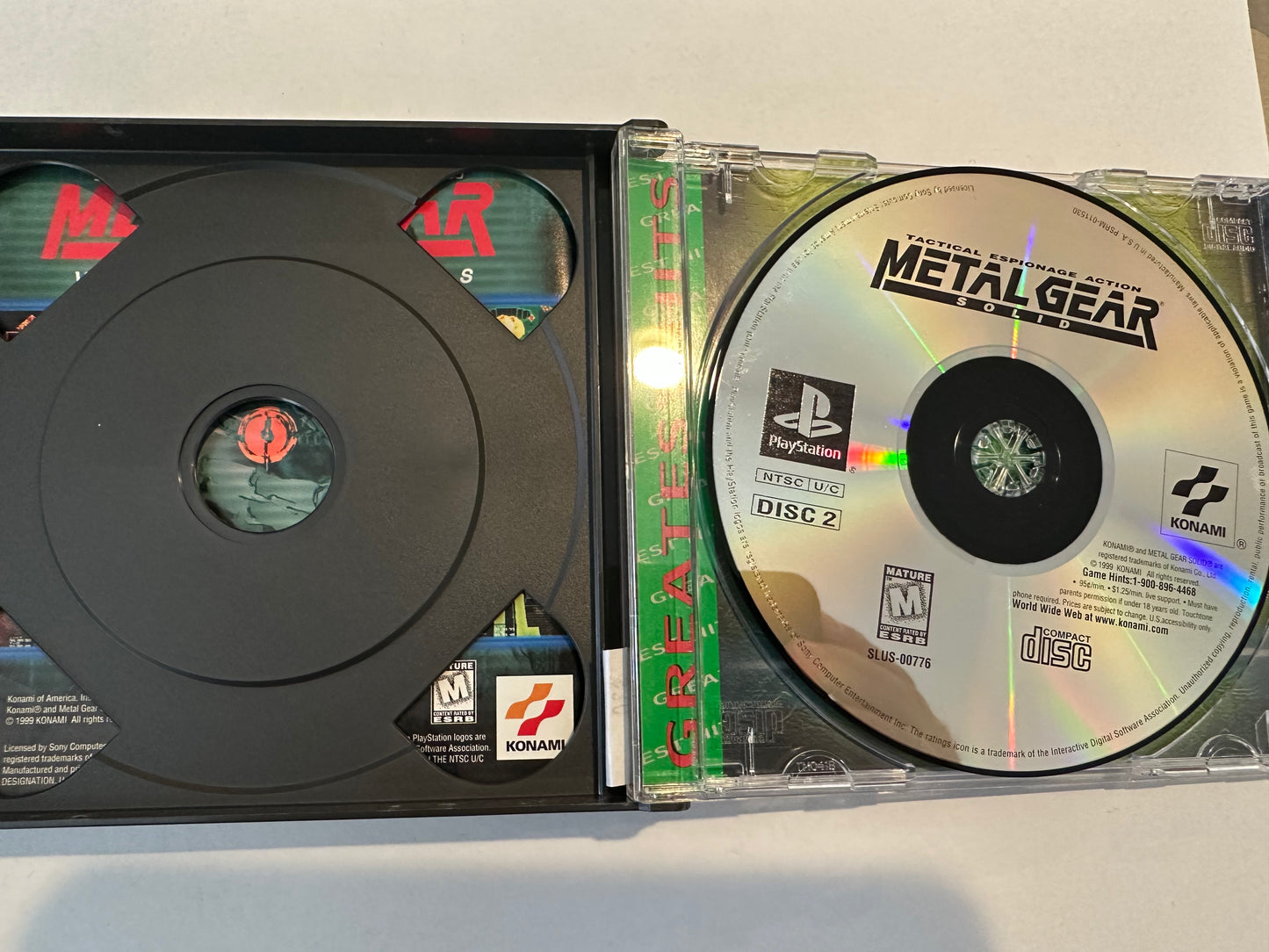 Metal gear solid for PS1