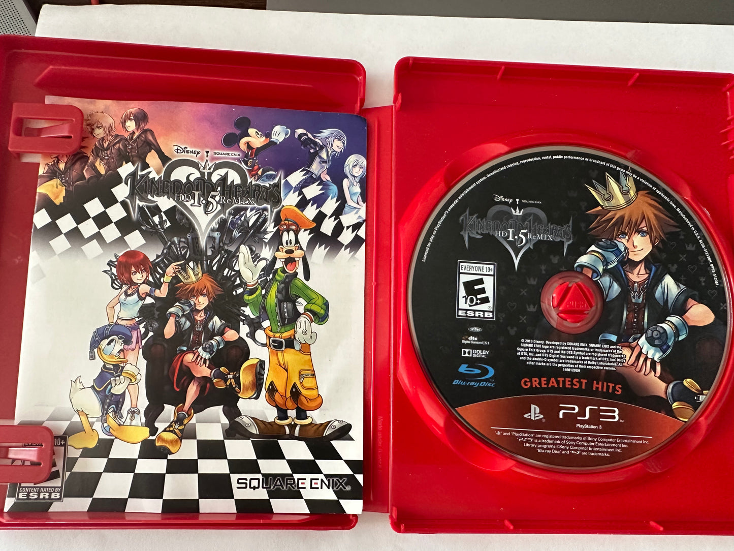 Kingdom hearts HD 1.5 remix for the PS3