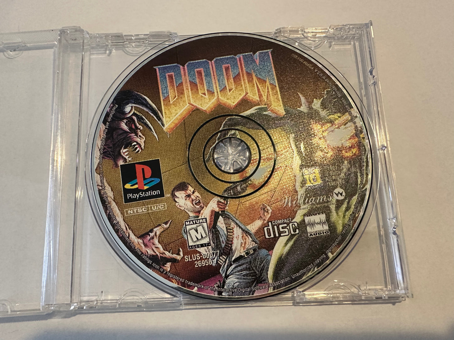 Doom Ps1. Disc only