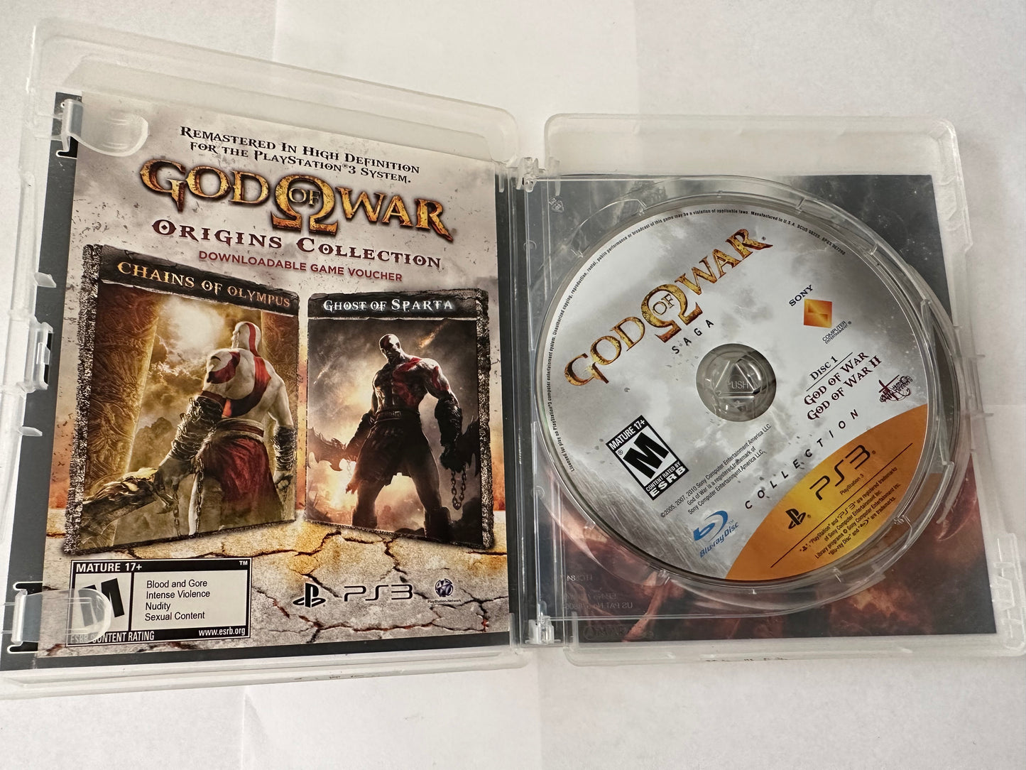 God of war saga for the PS3