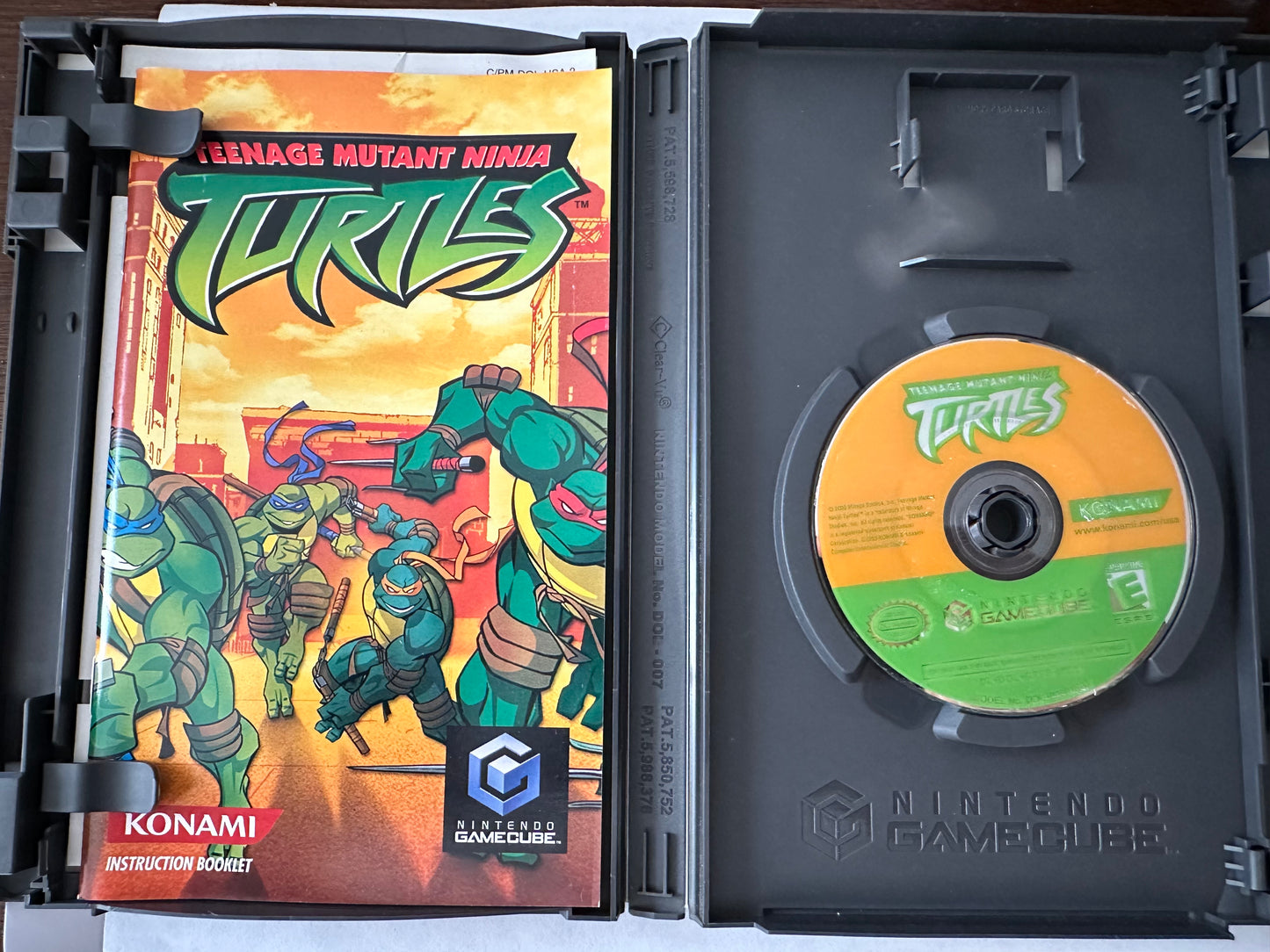 Teenage mutant ninja turtles for the Nintendo GameCube