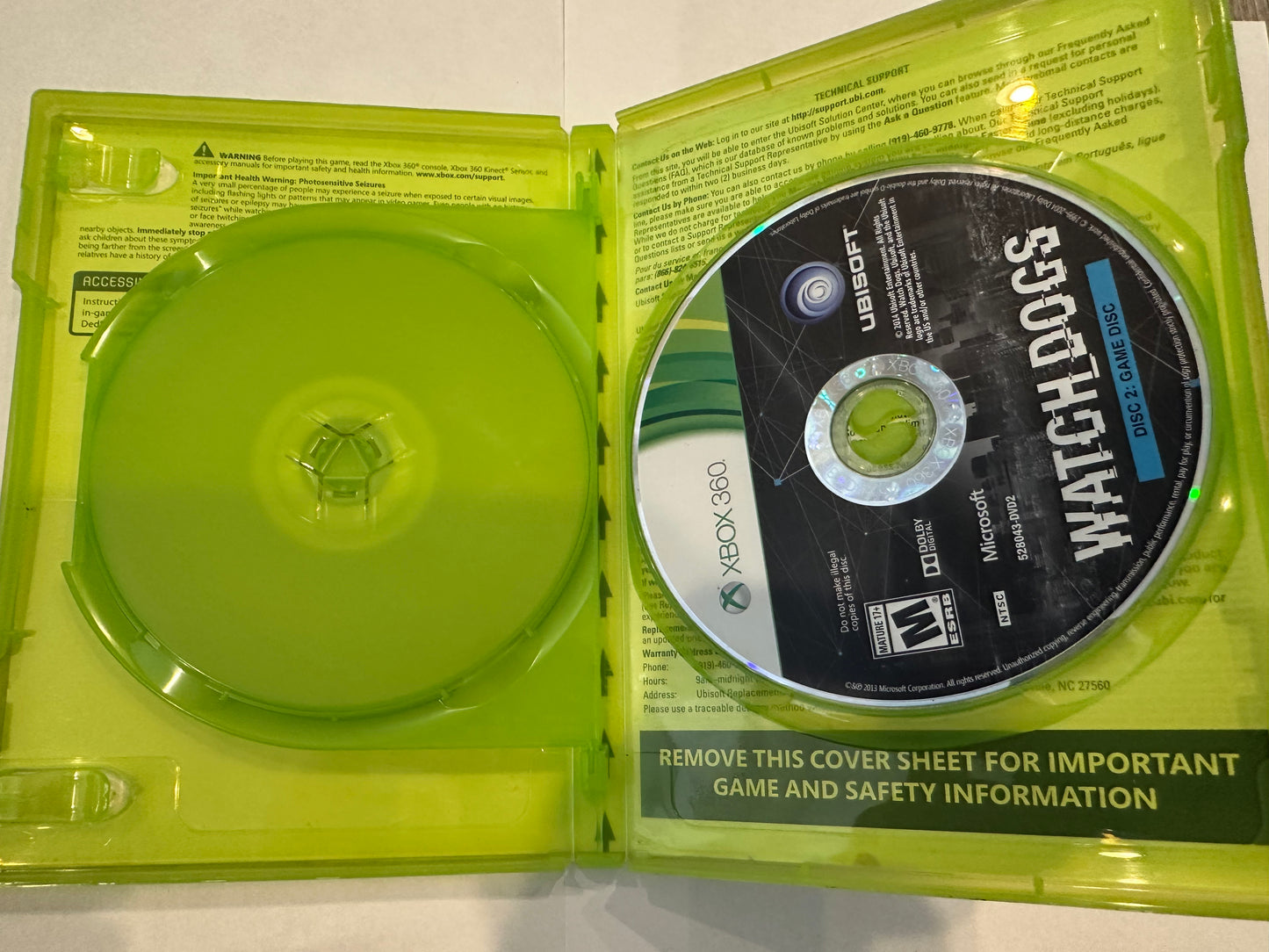 Watchdogs missing manual