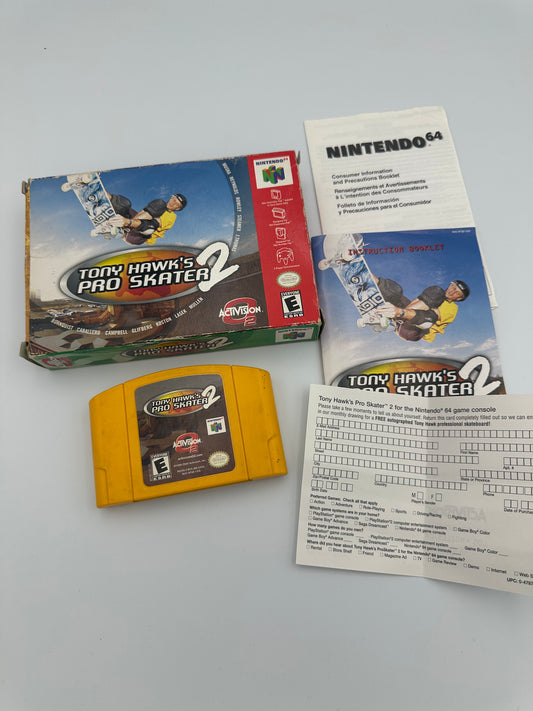 Tony Hawk pro skater 2 for Nintendo 64