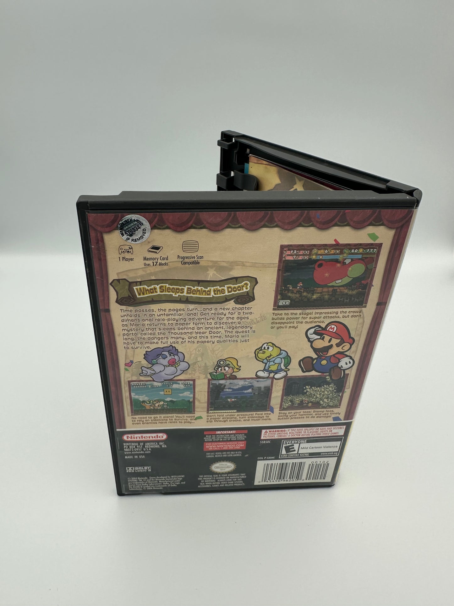 Paper Mario the thousand year door for GameCube