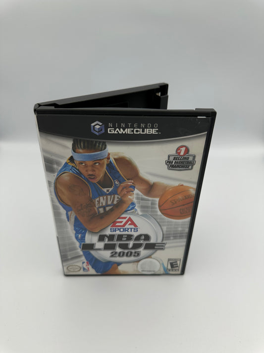 NBA Live 2005 for the GameCube