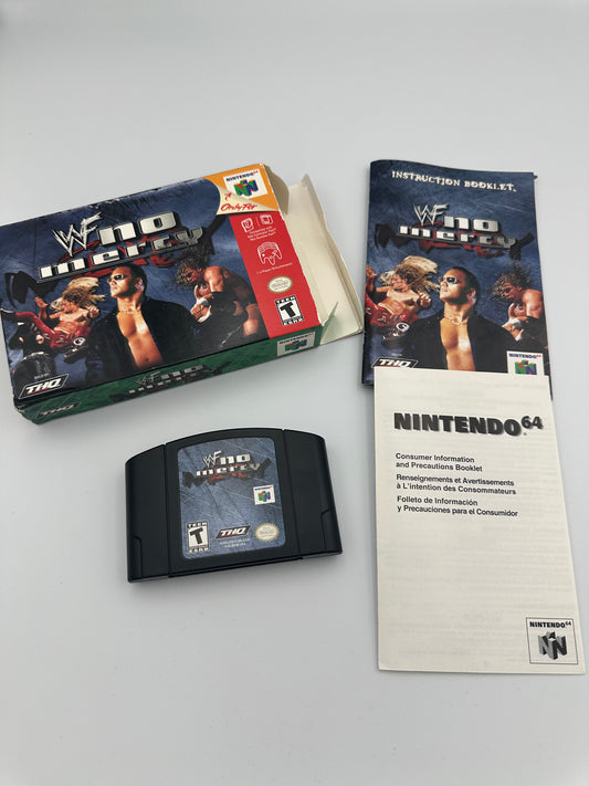 WWF no mercy for Nintendo 64