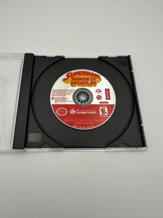 Superman shadow of apokolips for GameCube. Disc only