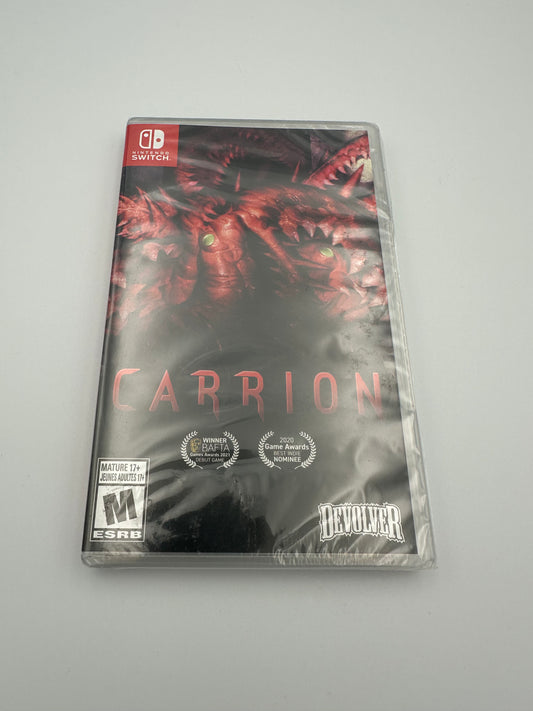 Carrion for Nintendo switch. Sealed