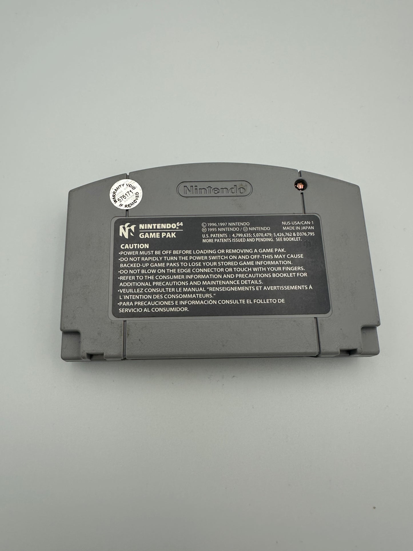 F-1 world Grand Prix for Nintendo 64