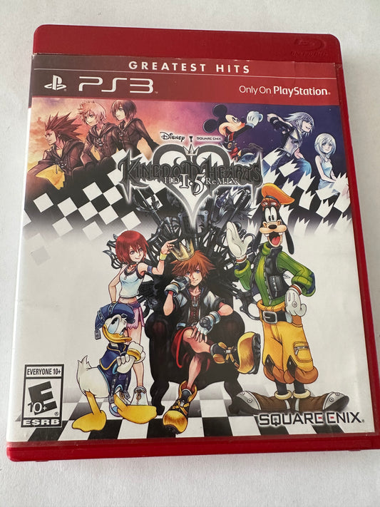 Kingdom hearts HD 1.5 remix for the PS3