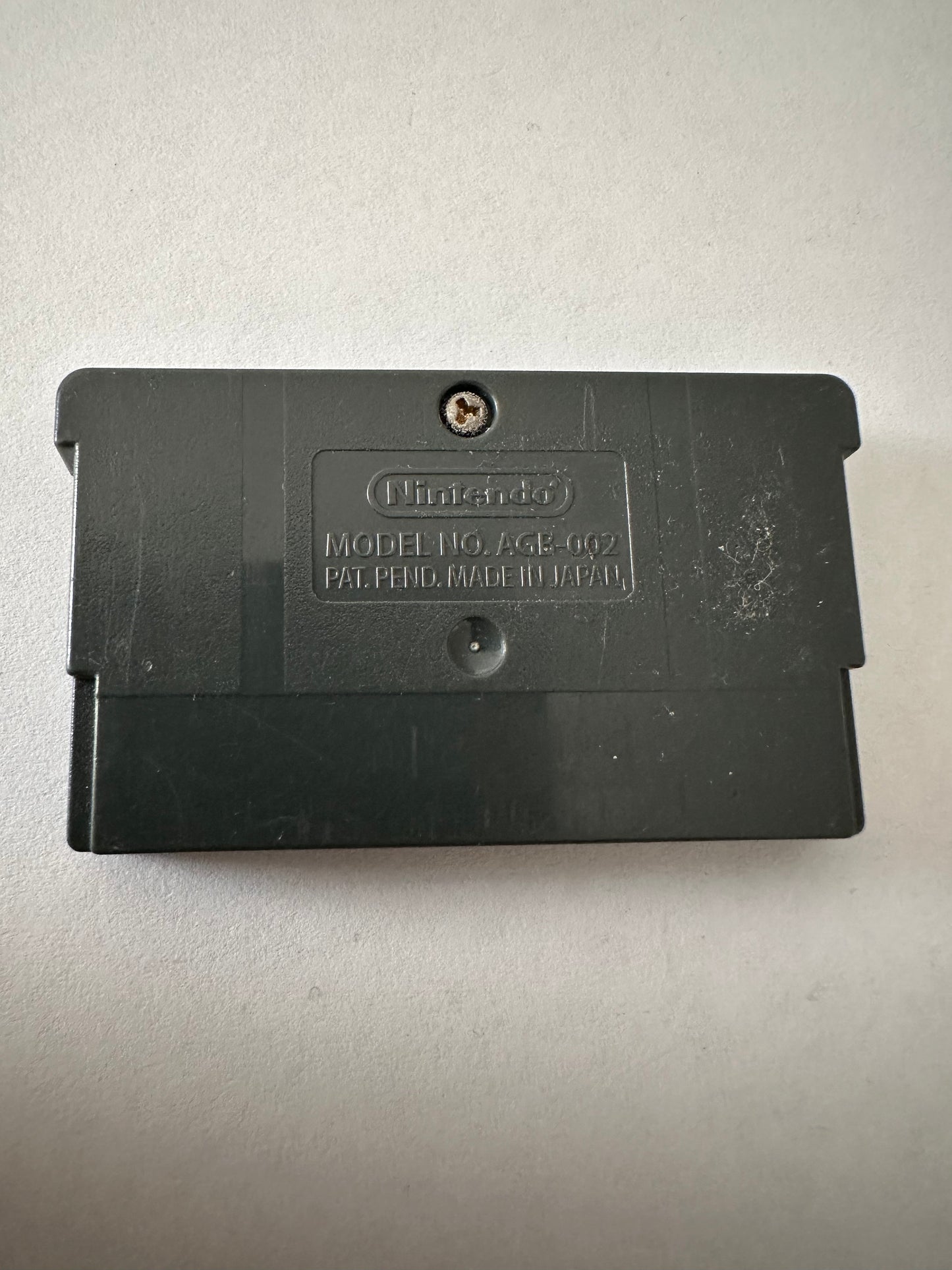Namco museum for the Gameboy advance