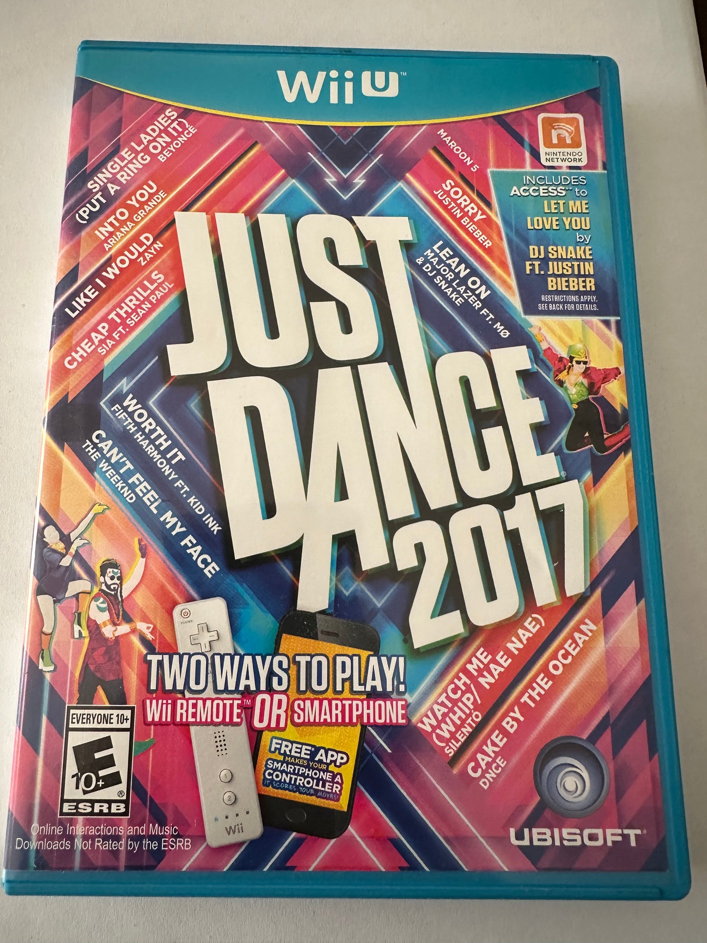 Just dance 2017 for the Wii U