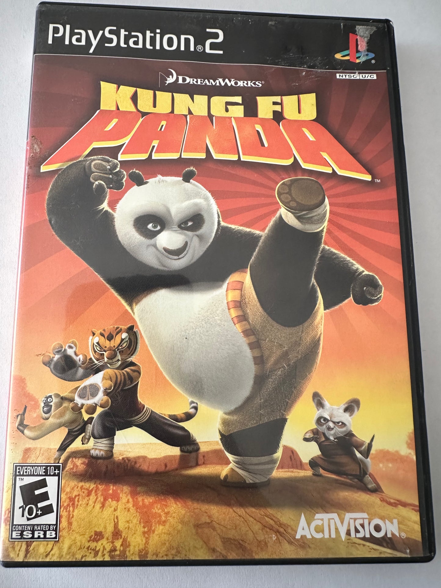 Ku fu panda for the PlayStation 2. Missing Manual