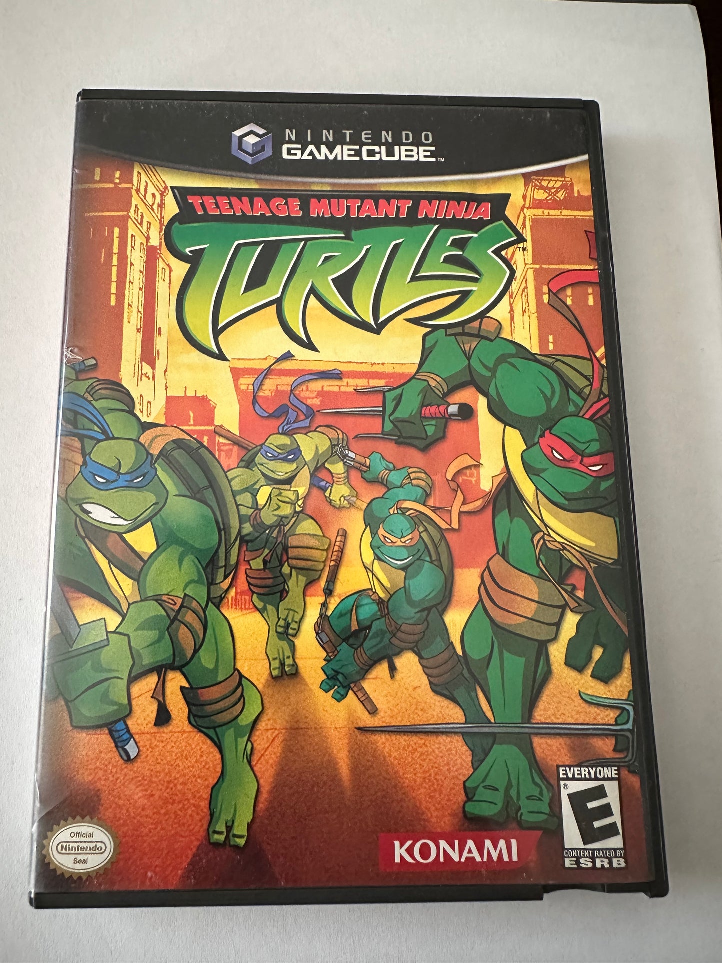 Teenage mutant ninja turtles for the Nintendo GameCube