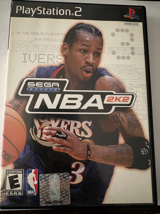 NBA 2K2 for the PlayStation 2