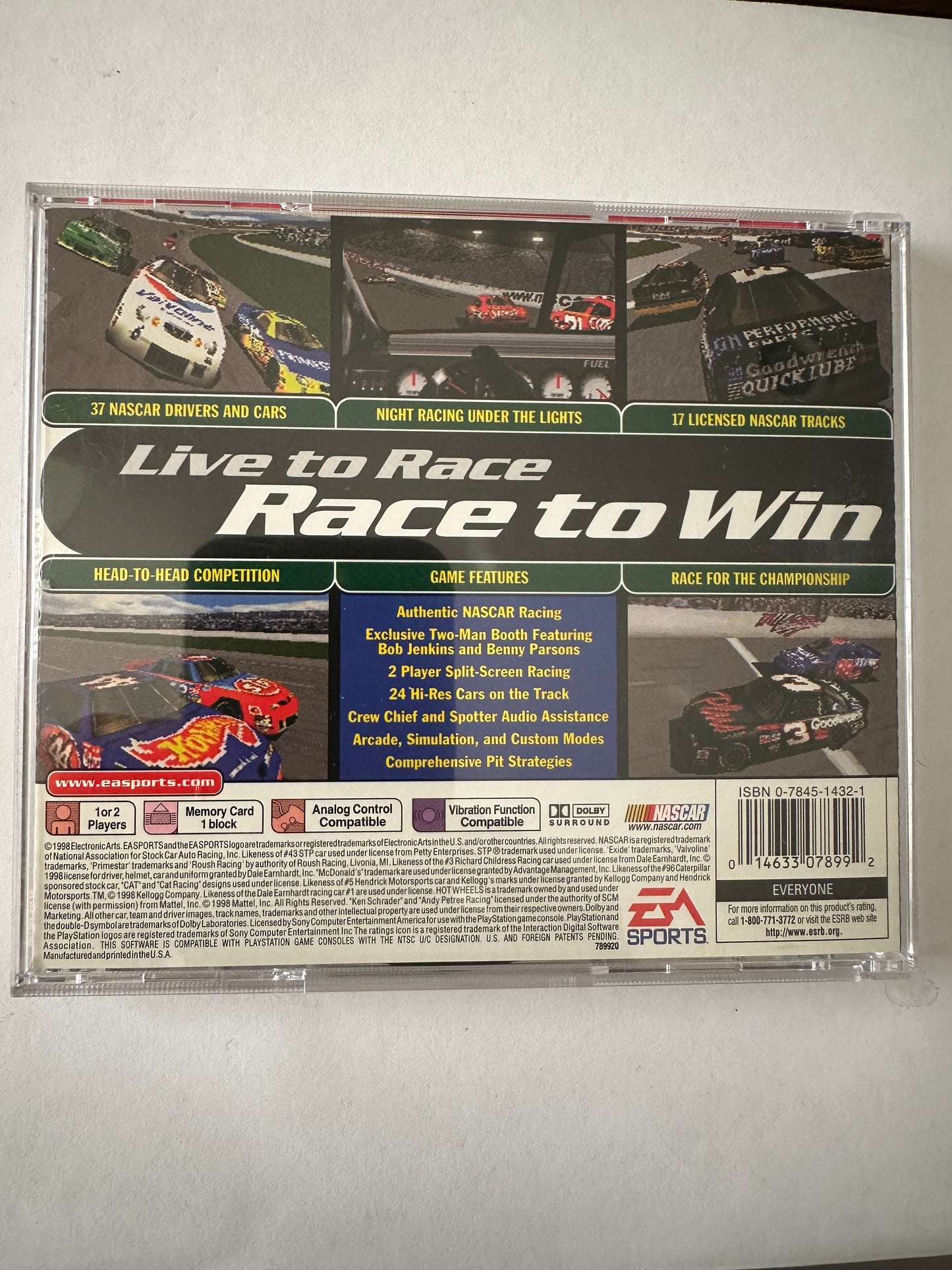 NASCAR 99 for the playstation 1