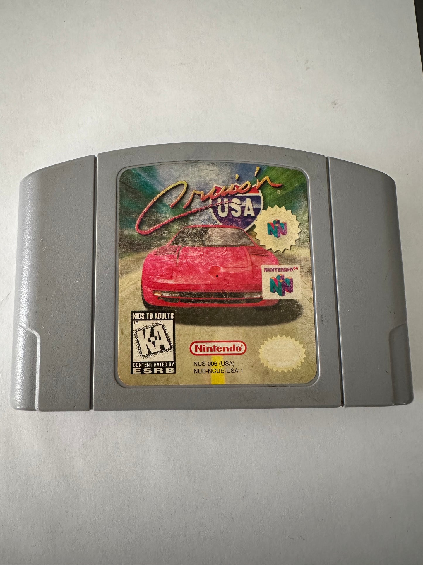 Cruisn USA for the Nintendo 64