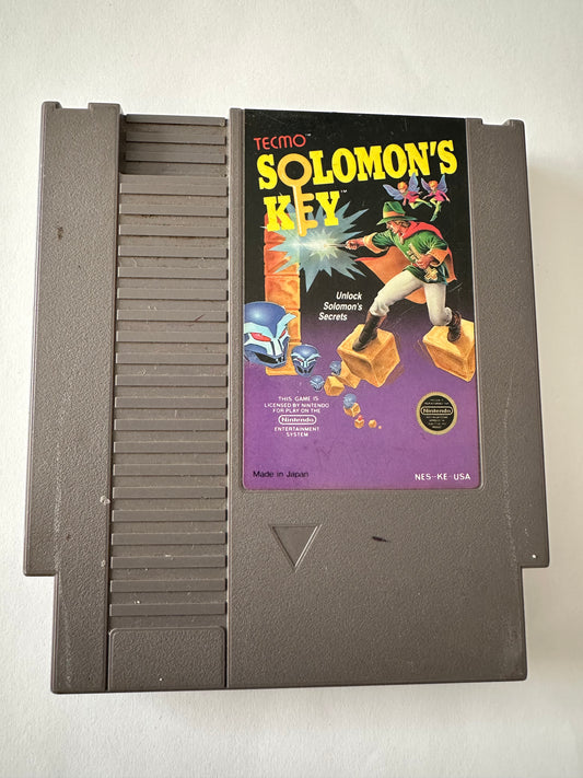 Solomon’s key for the Nintendo